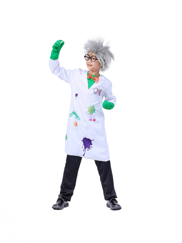 Halloween Crazy Scientist Cost - Science Nursery บทวิจารณ์และราคา