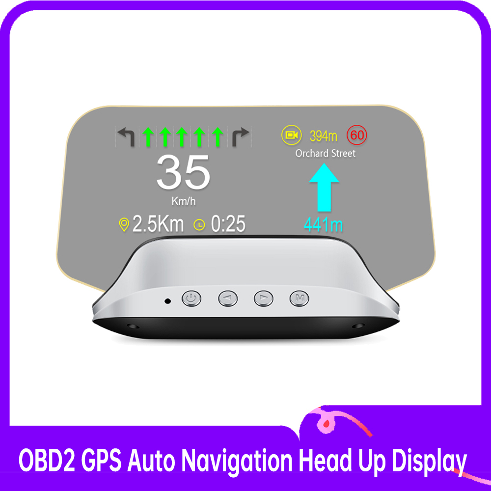OBD2+ GPS Auto Navigation Glas - Anemometer Wind Speed บทวิจารณ์และราคา