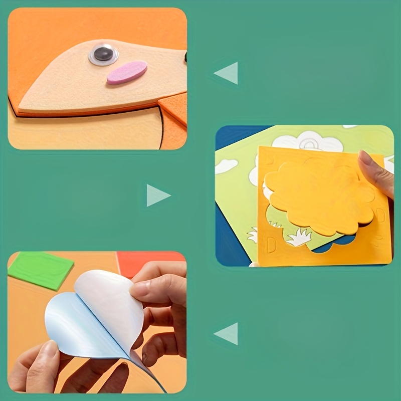 Children's 3D Stickers, 10 Ran - Science Toys Diy บทวิจารณ์และราคา