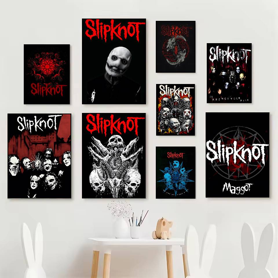 Rock S-Slipknot Band Poster HD - Star Map Poster บทวิจารณ์และราคา