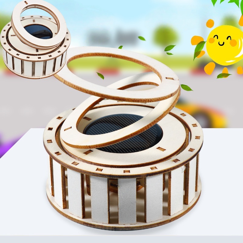 1 PCS DIY Solar Double Ring Ma - Science Toys Diy บทวิจารณ์และราคา