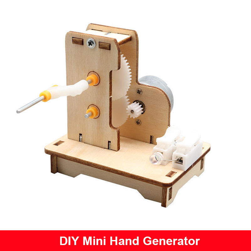 DIY Mini Hand Generator DIY Sc - Science Max บทวิจารณ์และราคา