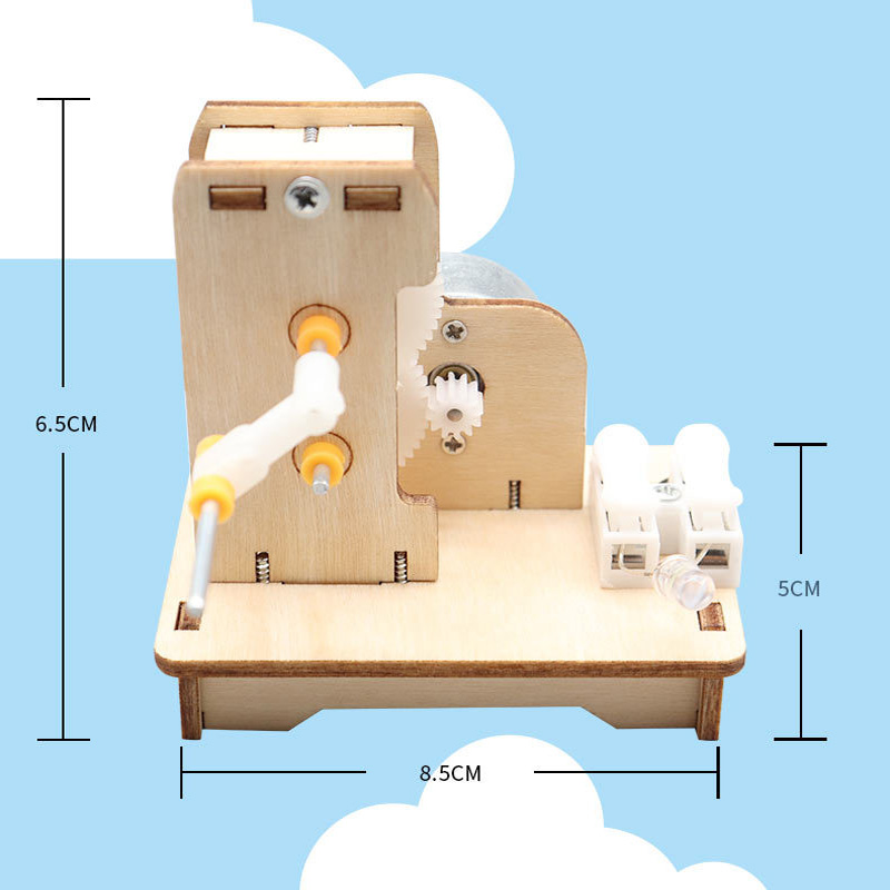 DIY Mini Hand Generator DIY Sc - Science Max บทวิจารณ์และราคา