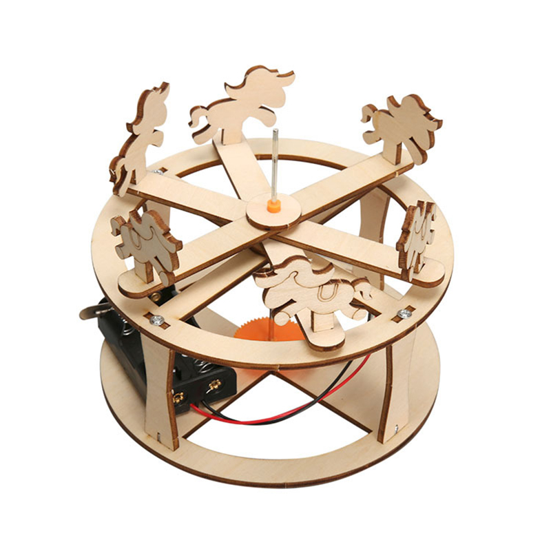 HUAHUABuild Your Own Carousel  - Science Toys Diy บทวิจารณ์และราคา