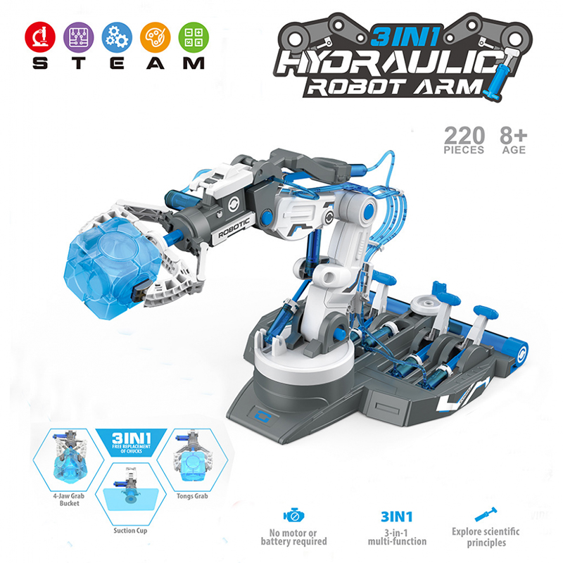 DIY Assembled Hydraulic Mechan - Science Toys Diy บทวิจารณ์และราคา