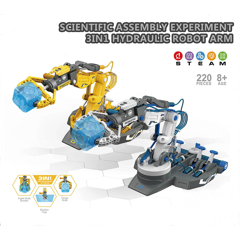 DIY Assembled Hydraulic Mechan - Science Toys Diy บทวิจารณ์และราคา