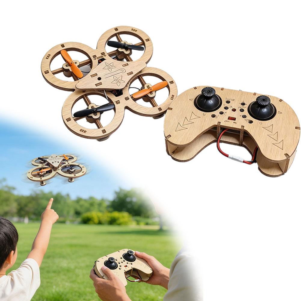 DIY Wooden RC Drone Quadcopter - Science Toys Diy บทวิจารณ์และราคา