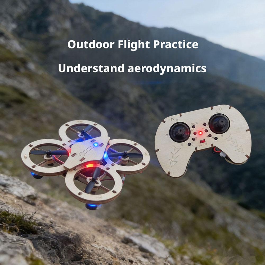 DIY Wooden RC Drone Quadcopter - Science Toys Diy บทวิจารณ์และราคา