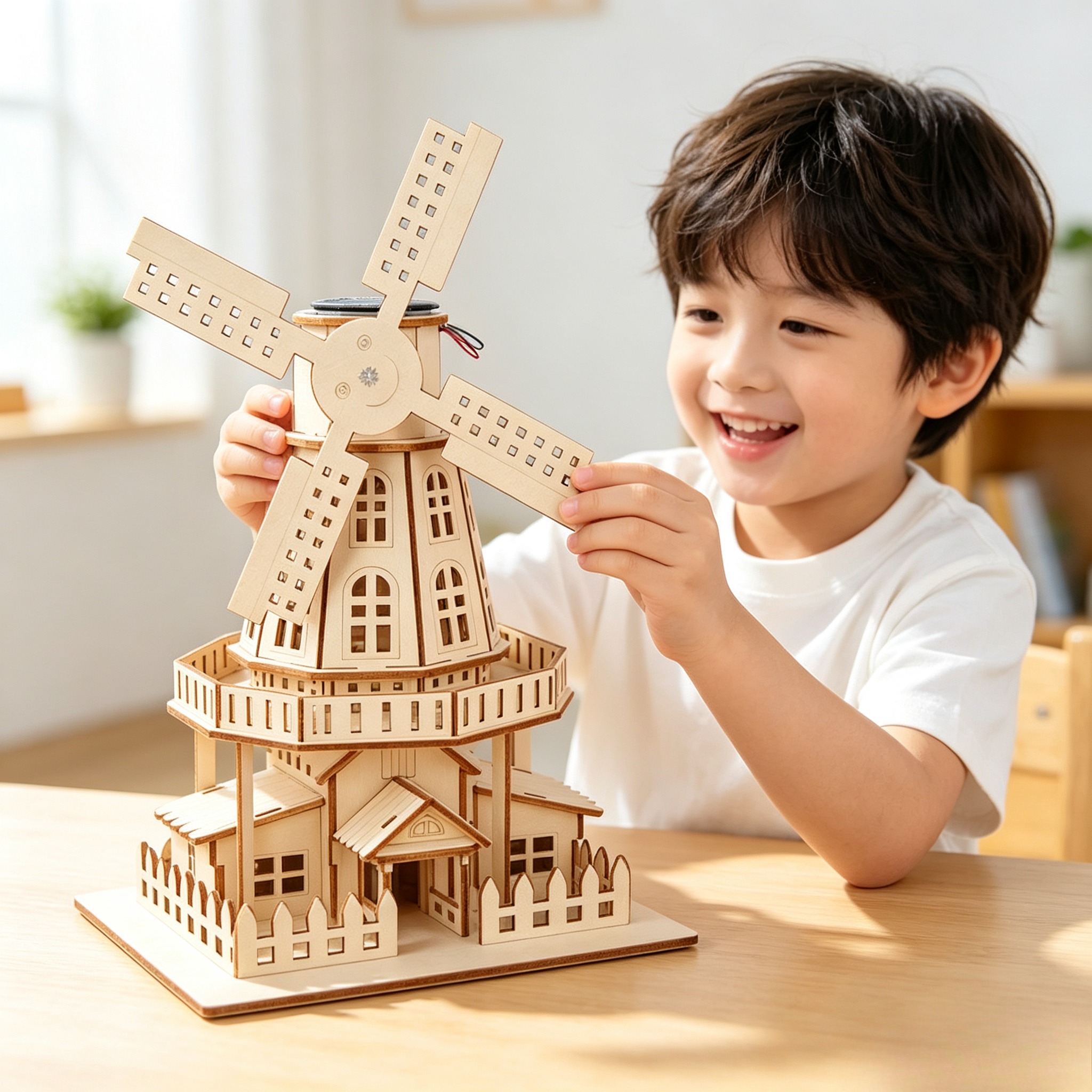 Solar windmill house children' - Science Max บทวิจารณ์และราคา