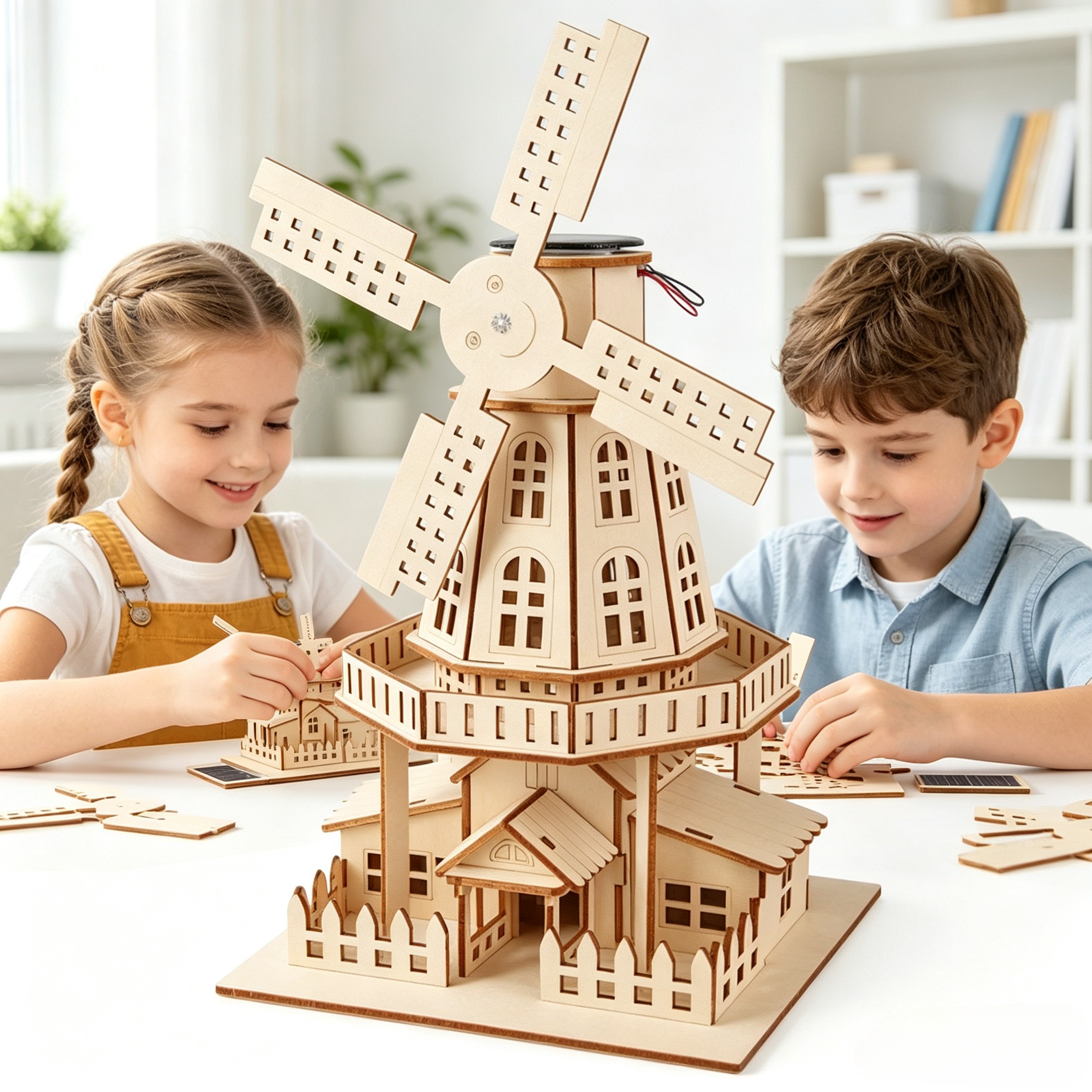 Solar windmill house children' - Science Max บทวิจารณ์และราคา