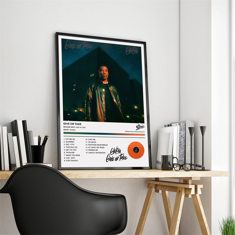 Pop rapper Music Album Cover G - Star Map Poster บทวิจารณ์และราคา
