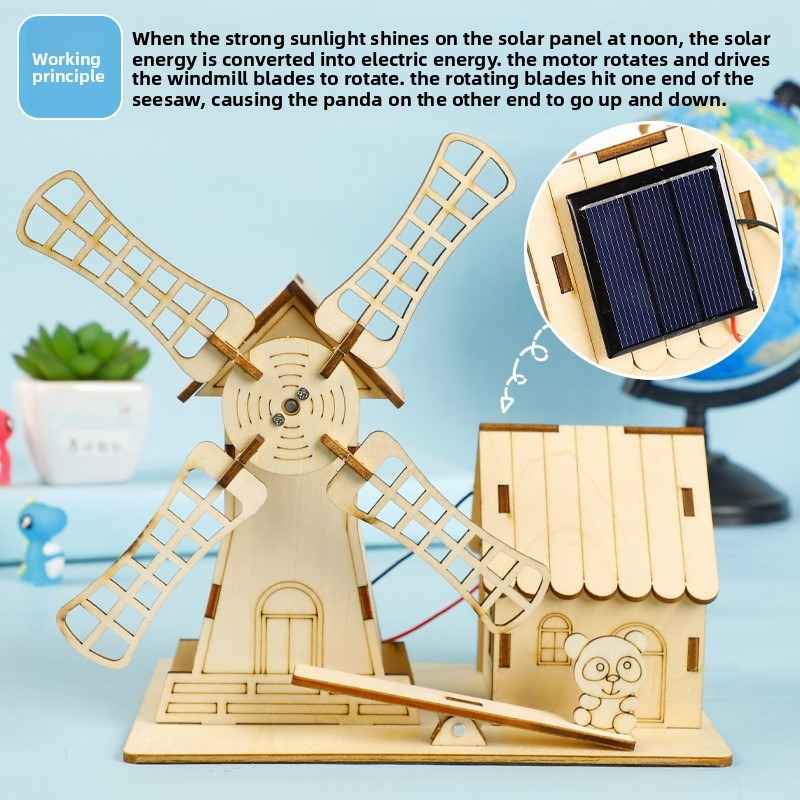 Solar windmill houses, childre - Science Max บทวิจารณ์และราคา