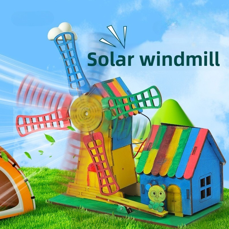 Solar windmill houses, childre - Science Max บทวิจารณ์และราคา