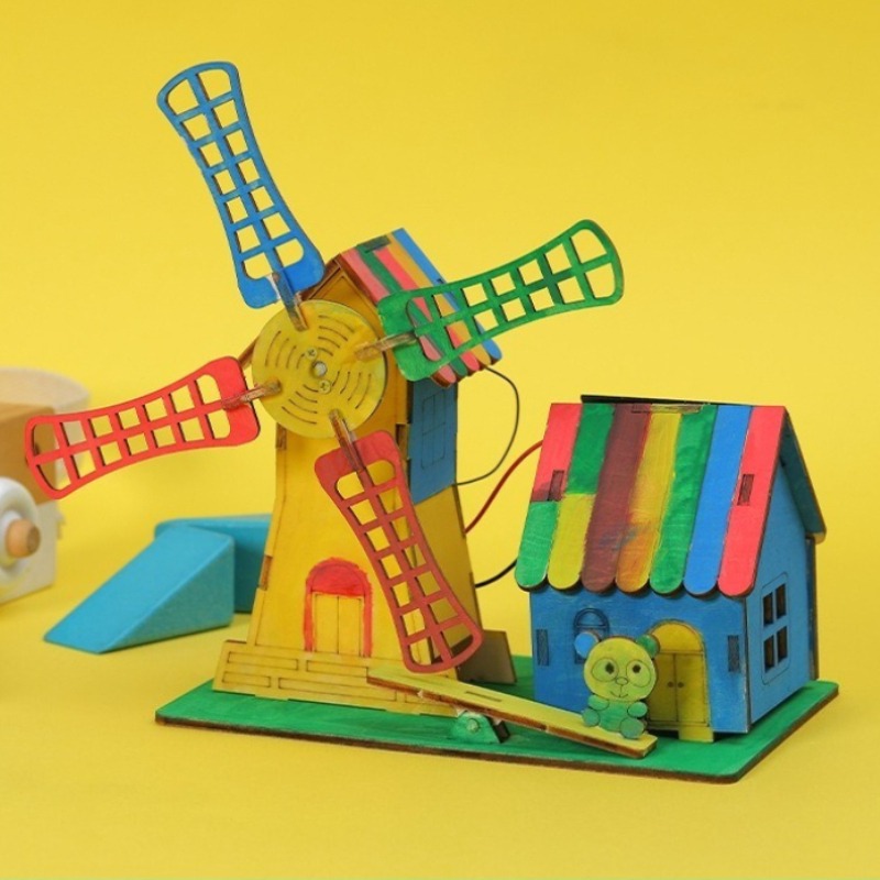 Solar windmill houses, childre - Science Max บทวิจารณ์และราคา
