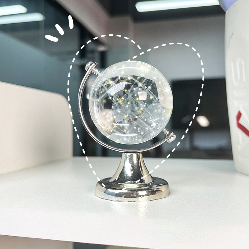Ins Mini Crystal Globe Transpa - Newton Cradle Large บทวิจารณ์และราคา
