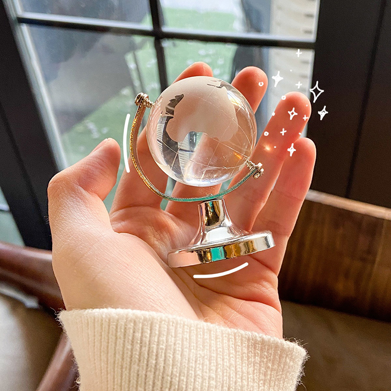 Ins Mini Crystal Globe Transpa - Newton Cradle Large บทวิจารณ์และราคา