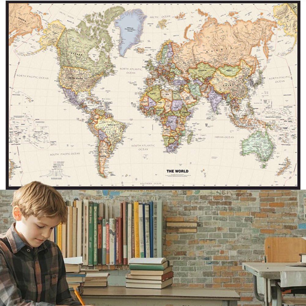 127x81cm/50x32inch Vintage Wor - Star Map Poster บทวิจารณ์และราคา