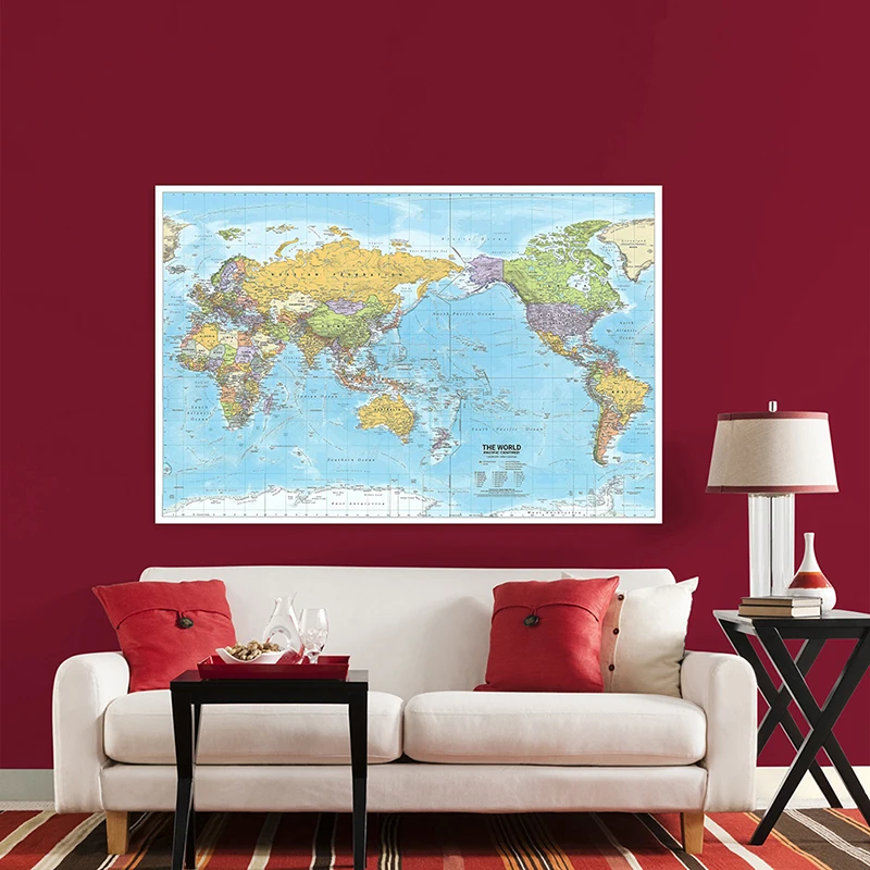 World Map 2012 Fabric Large Po - Star Map Poster บทวิจารณ์และราคา