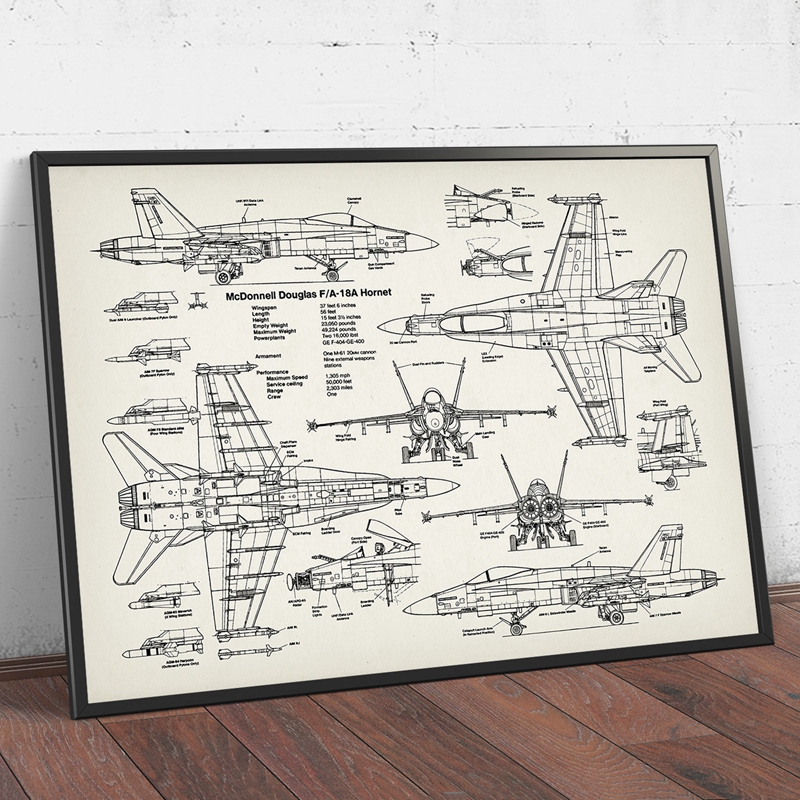 Air Force Plane F18 Hornet Pat - Star Map Poster บทวิจารณ์และราคา