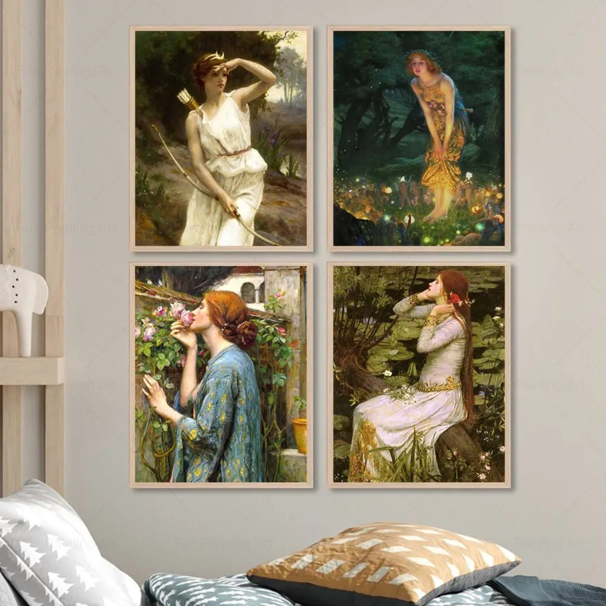 Pre-Raphaelite British Art Set - Star Map Poster บทวิจารณ์และราคา
