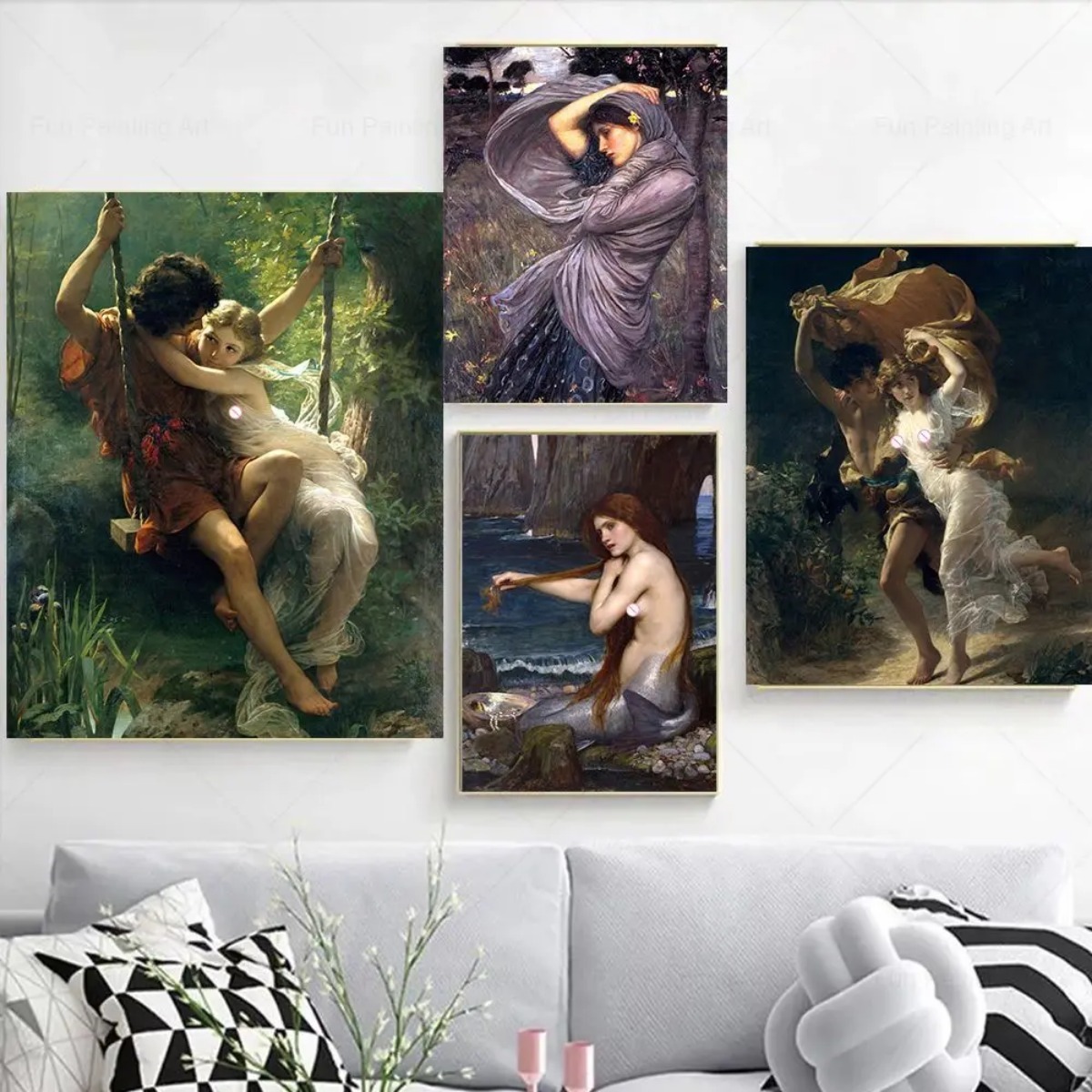 Pre-Raphaelite British Art Set - Star Map Poster บทวิจารณ์และราคา
