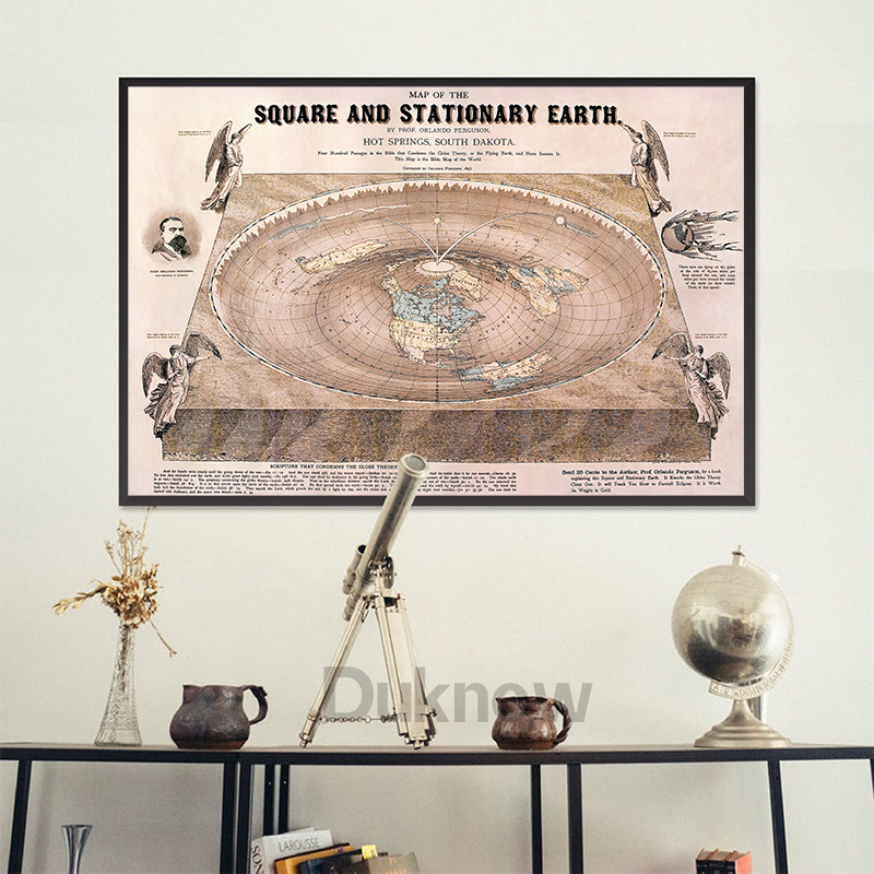 New Standard World Map Print F - Star Map Poster บทวิจารณ์และราคา