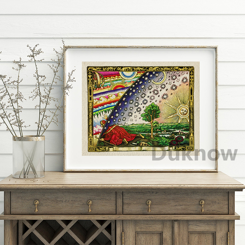 New Standard World Map Print F - Star Map Poster บทวิจารณ์และราคา