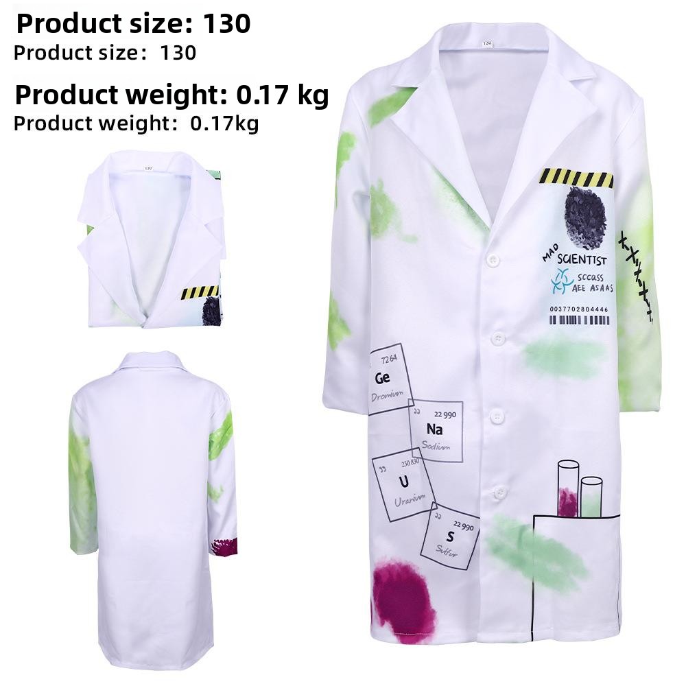 Children's Crazy Scientist Cos - Science Nursery บทวิจารณ์และราคา