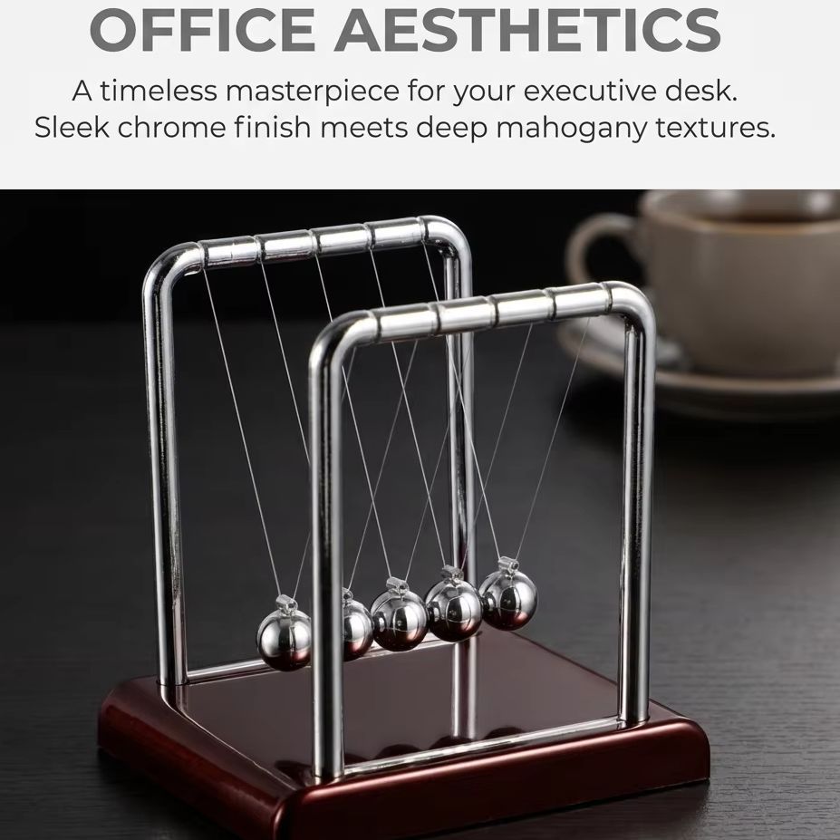 Newton Cradle Balance Pendulum - Newton Cradle Large บทวิจารณ์และราคา