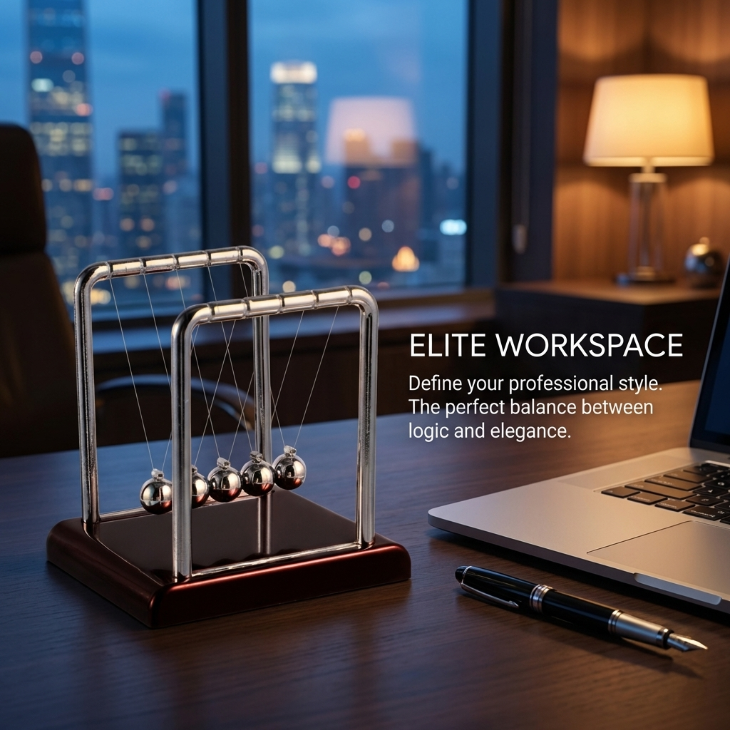 Newton Cradle Balance Pendulum - Newton Cradle Large บทวิจารณ์และราคา