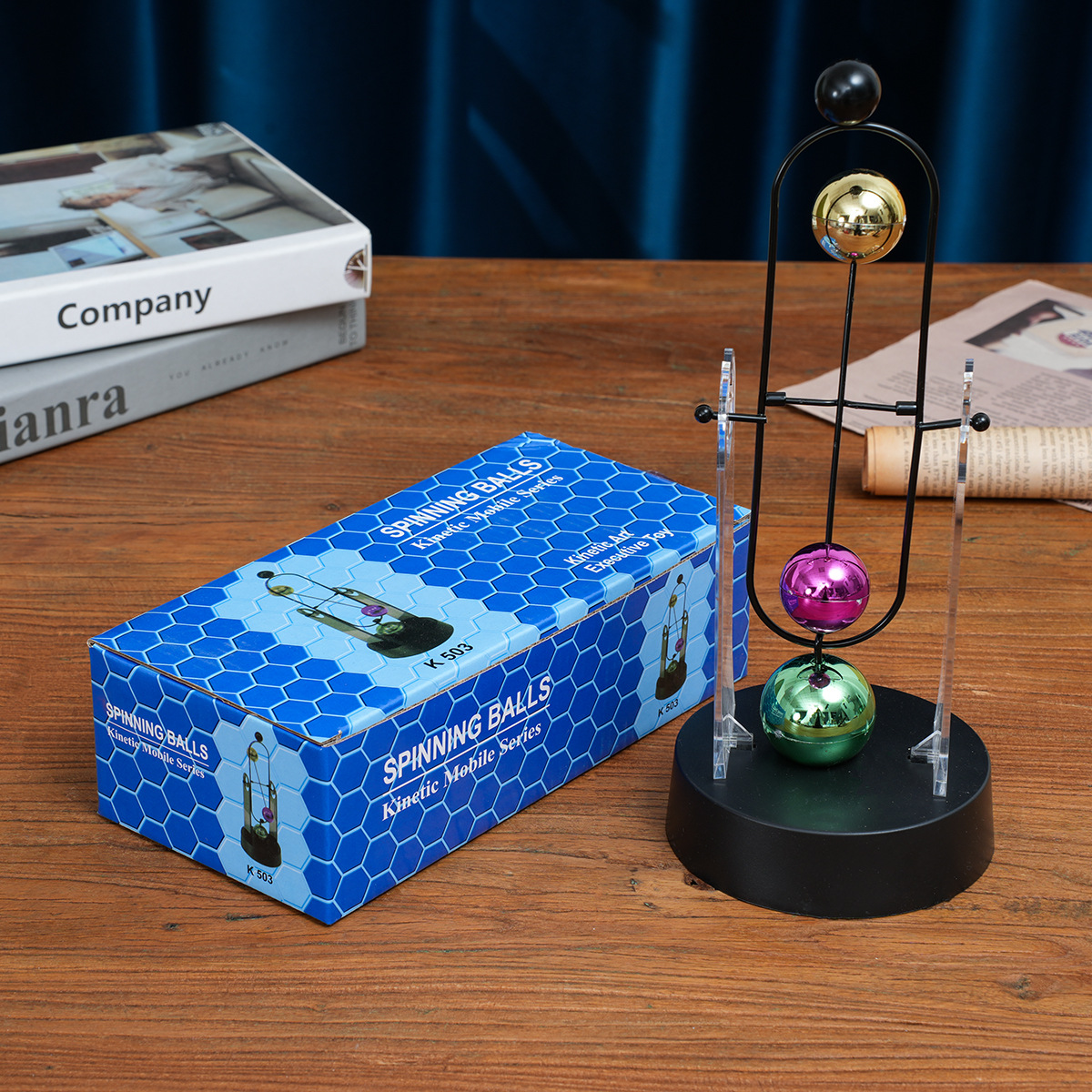 Newton Pendulum Perpetual Moti - Newton Cradle Large บทวิจารณ์และราคา