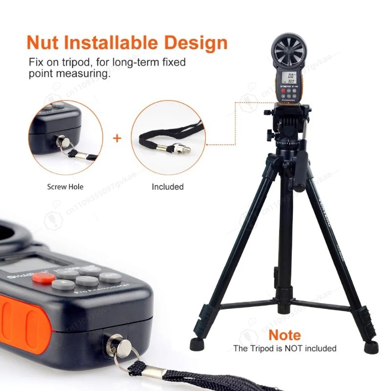 BT-100 Digital Anemometer Hand - Anemometer Wind Speed บทวิจารณ์และราคา