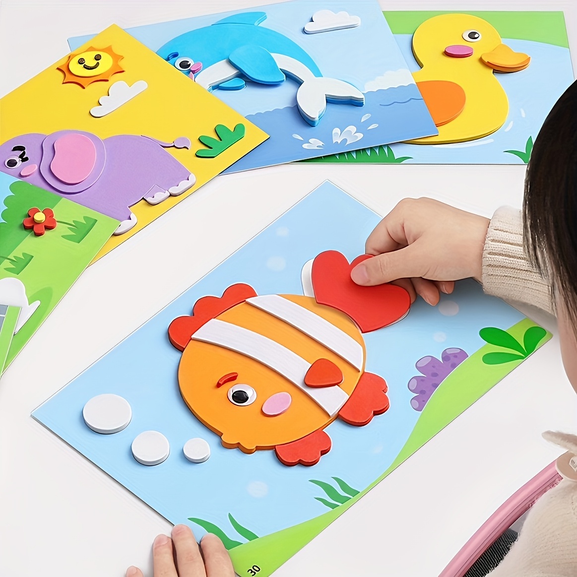 3D Stickers for Kids, Disposab - Science Toys Diy บทวิจารณ์และราคา