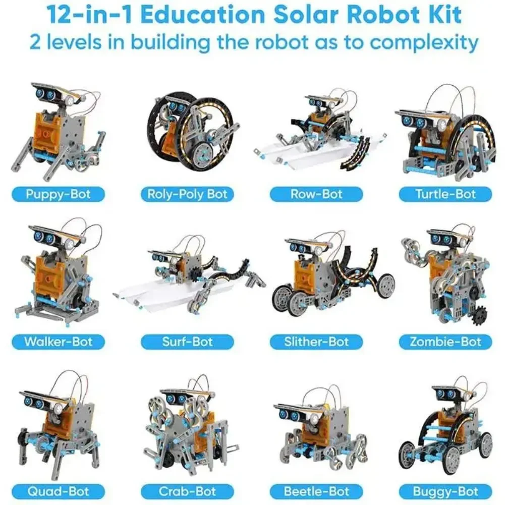 13 in 1 Solar Powered Robot Sc - Science Toys Diy บทวิจารณ์และราคา