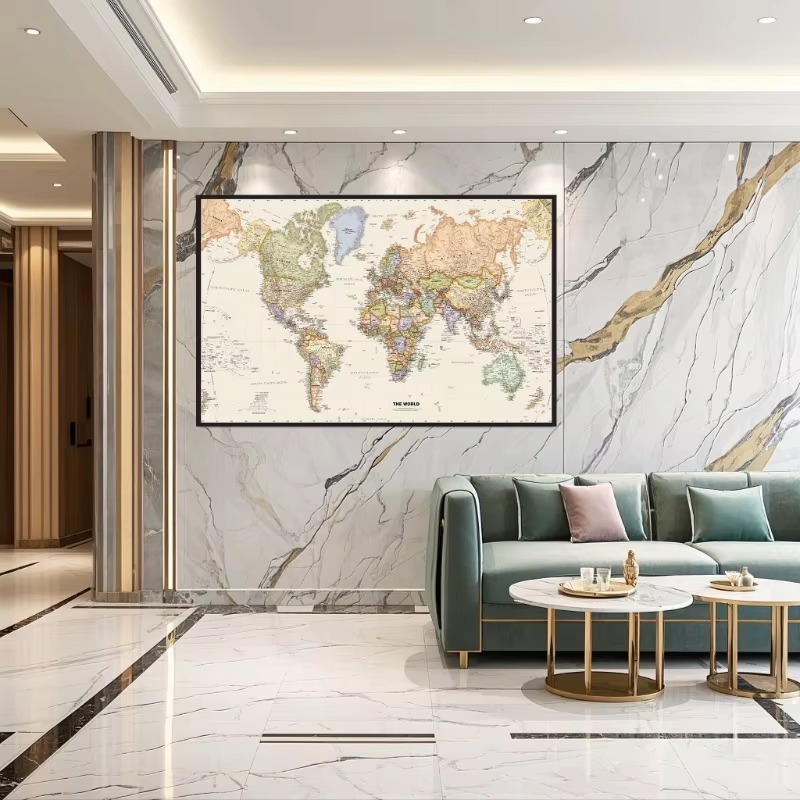 Vintage Hanging Poster World M - Star Map Poster บทวิจารณ์และราคา