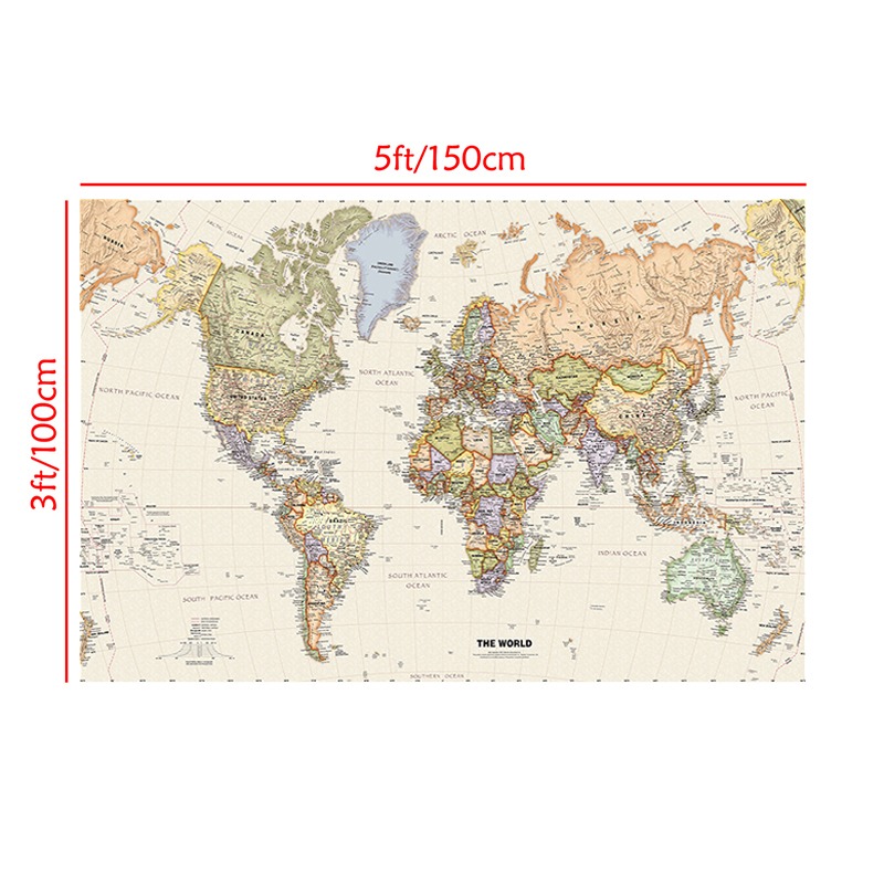 Vintage Hanging Poster World M - Star Map Poster บทวิจารณ์และราคา