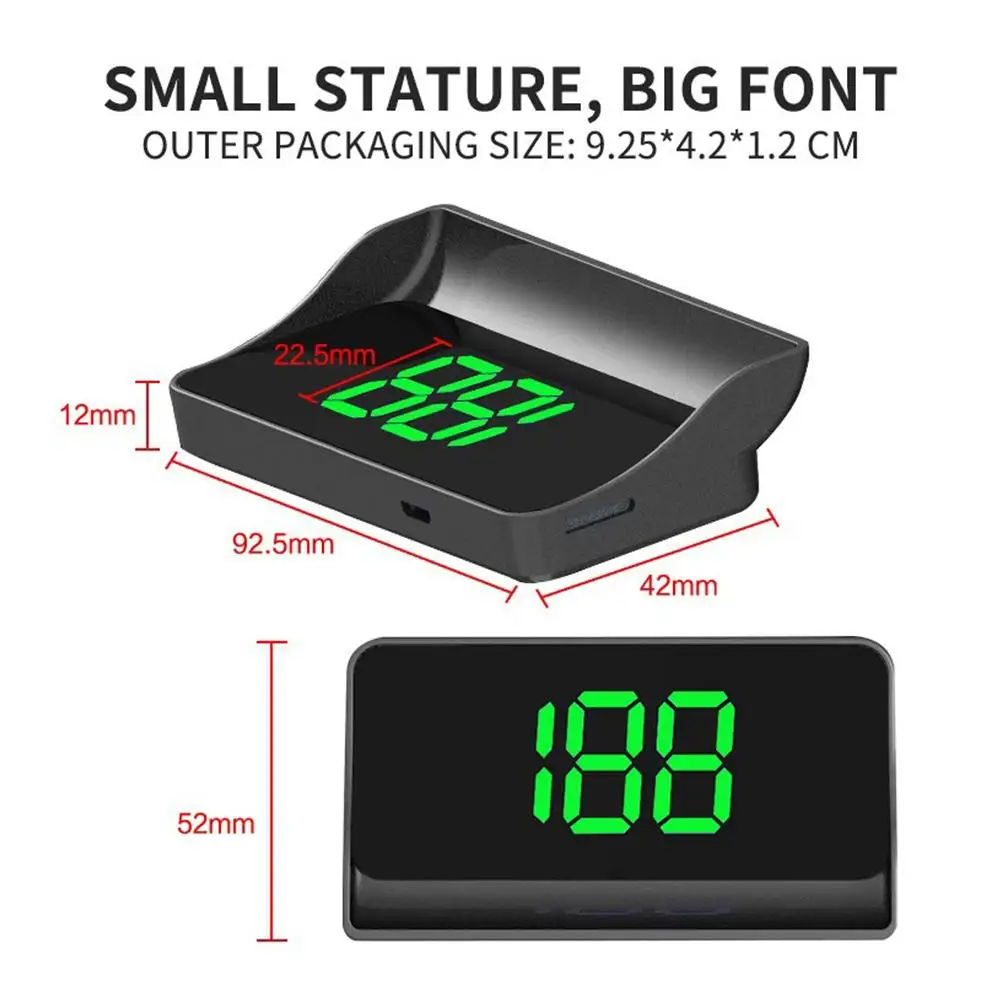 HD M2 Head Up Display GPS Digi - Anemometer Wind Speed บทวิจารณ์และราคา