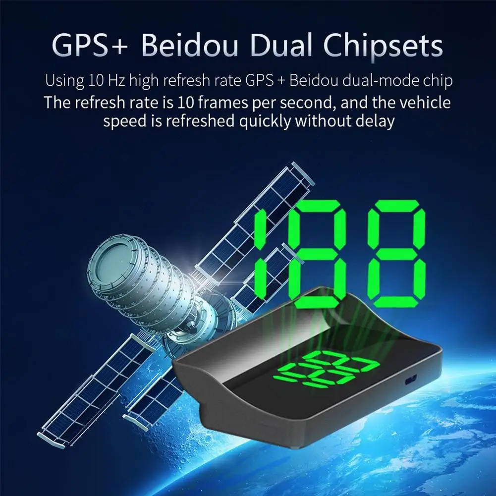 HD M2 Head Up Display GPS Digi - Anemometer Wind Speed บทวิจารณ์และราคา